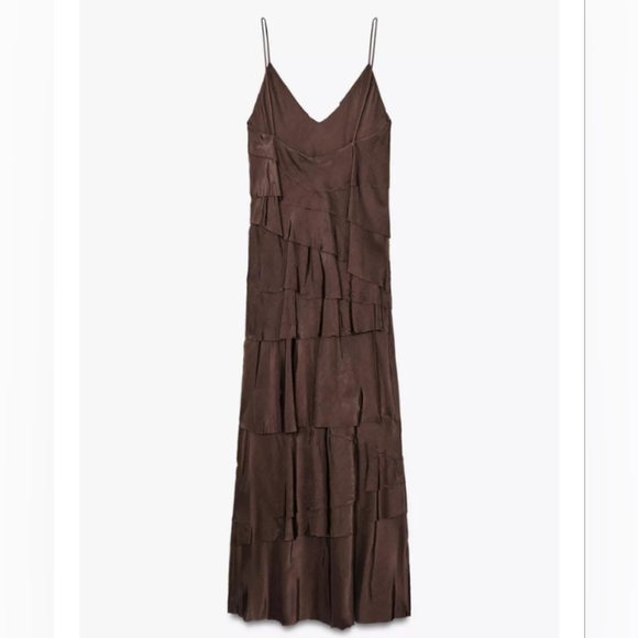 Zara ZW Collection Ruffled Dress - Picture 8 of 9